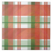 マドラス・プレイド・クリスマス タイル (正面)