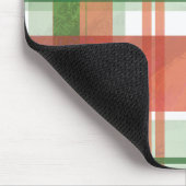 マドラス・プレイド・クリスマス マウスパッド (コーナー)