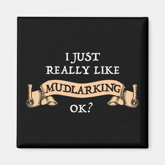 マドラックが好きなのok? マグネット (正面)