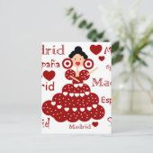 マドリッドエスパニャムニャフラメンカ ポストカード (スタンド正面)