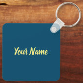 マドリッドキャピタルスペインレトロスカイラインヴィンテージ キーホルダー (裏面)