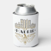 マドリッドスペインアールデコ土産美学 缶クーラー (缶正面)