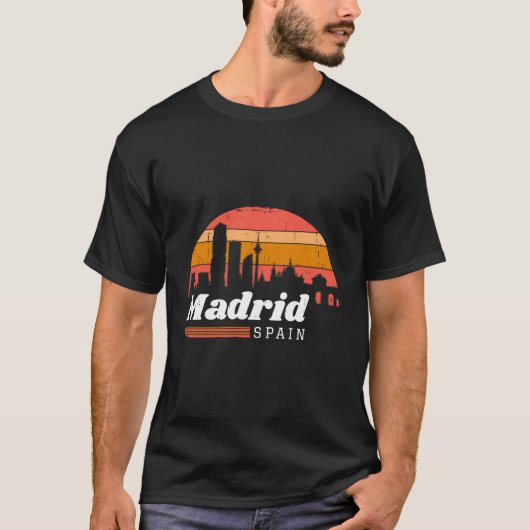 マドリッドスペインスペインバケーション Tシャツ (正面)