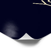 マドリッドスペインレトロ地域地図ヴィンテージブル ポスター (コーナー)