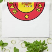 マドリッドスペイン キッチンタオル (折り畳み)