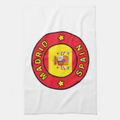マドリッドスペイン キッチンタオル (縦)