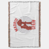 マドリッドスペイン スローブランケット (正面縦)