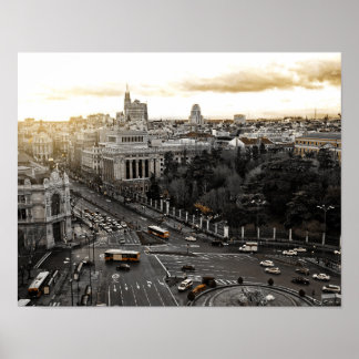 マドリッドスペイン ポスター