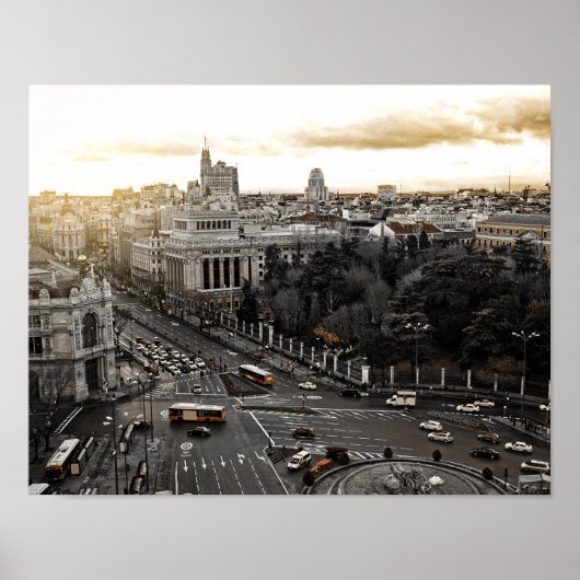 マドリッドスペイン ポスター (正面)