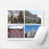 マドリッドスペイン マウスパッド (マウス)