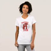 マドリッドスペイン Tシャツ (正面フル)