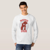 マドリッドスペイン Tシャツ (正面フル)