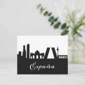 マドリッドランドマークはがき ポストカード (スタンド正面)