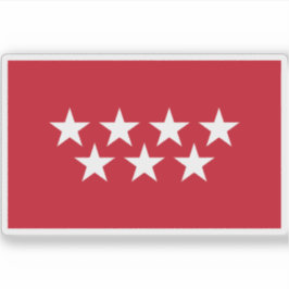 マドリッド州旗 シール