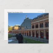 マドリッド駅はがき ポストカード (正面/裏面)