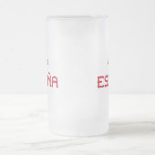 マドリッ動揺してドスペイン(スペイン) フロストグラスビールジョッキ (中央)