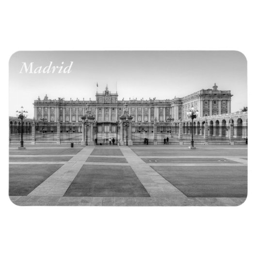 マドリッ王室のド宮殿 マグネット (横)