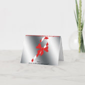 マドリンの漫画のてんとう虫の休日カード シーズンカード (裏面)