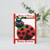 マドリンの漫画のてんとう虫の休日! 郵便はがき シーズンポストカード (スタンド正面)