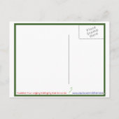 マドリンの漫画のてんとう虫の休日! 郵便はがき シーズンポストカード (裏面)