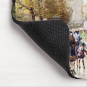 マドリンの花の市場、パリ マウスパッド (コーナー)