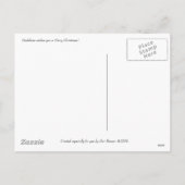 マドリンの郵便はがきとのクリスマス シーズンポストカード (裏面)