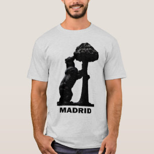 マドリードくまおよびMadronoの木 Tシャツ