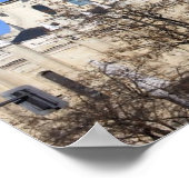 マドリードのアルムデナ大聖堂 ポスター (角)