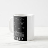 マドリードのマグカップ コーヒーマグカップ (正面左)