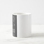 マドリードのマグカップ コーヒーマグカップ (中央)