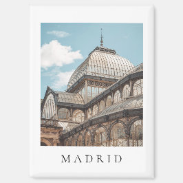 マドリードのレティーロ公園にある水晶宮 マグネット