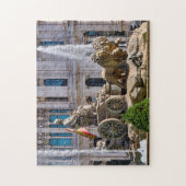 マドリードの噴水。 ジグソーパズル (縦)