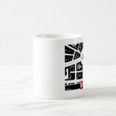 マドリードの地図のマグ コーヒーマグカップ (中央)