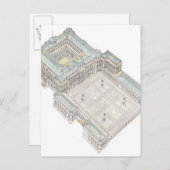 マドリードの王宮。 スペイン マドリード ポストカード (正面/裏面)