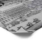 マドリードの街の眺め ポスター (角)