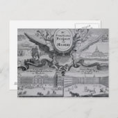 マドリードの街の眺め ポストカード (正面/裏面)