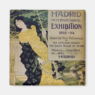 「マドリードインターナショナルExhibiのための広告 マグネット