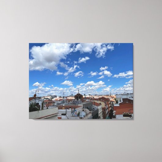 マドリードウォールアート キャンバスプリント (正面)