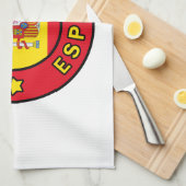 マドリードエスパーニャ キッチンタオル (四つ折り)