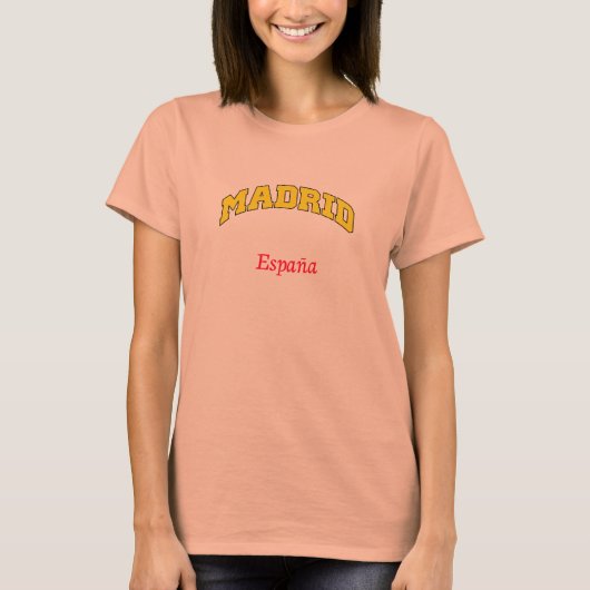 マドリードエスパーニャTシャツ Tシャツ (正面)