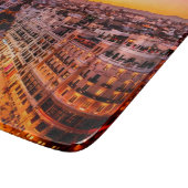 マドリードスペインキャピトルシティスカイライン カッティングボード (角)