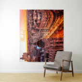 マドリードスペインキャピトルシティスカイライン タペストリー (インサイチュ)