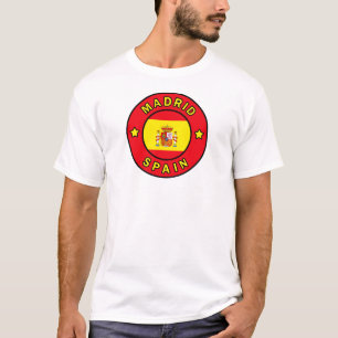 マドリードスペインシャツ Tシャツ