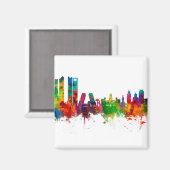 マドリードスペインスカイライン マグネット (正面/裏面)