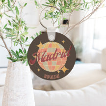 マドリードスペインディスコボールレトロヴィンテージ