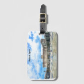 マドリードスペインパレス ラゲッジタグ (正面縦)