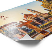 マドリードスペイン旅行風景土産 フォトプリント            (角)