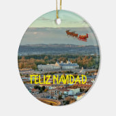 マドリードパノラマクリスマスオーナメント セラミックオーナメント (左)