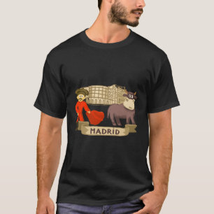 マドリードブルファイティングブルスペイン Tシャツ