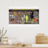 マドリードプレアデス模様2 ポスター (キッチン)